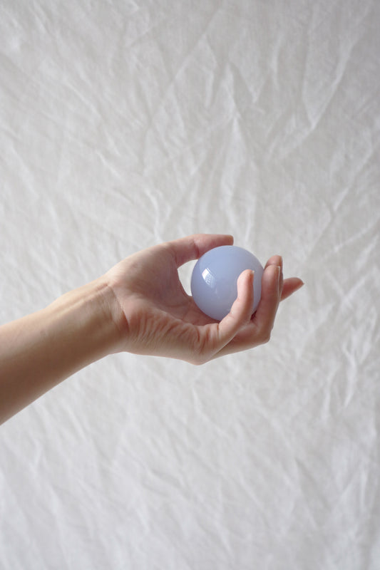 Blue Chalcedony Sphere