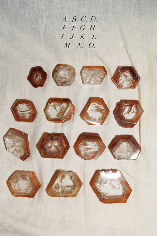 Dreamcoat lemurian Super Seven Coated Quartz Slice