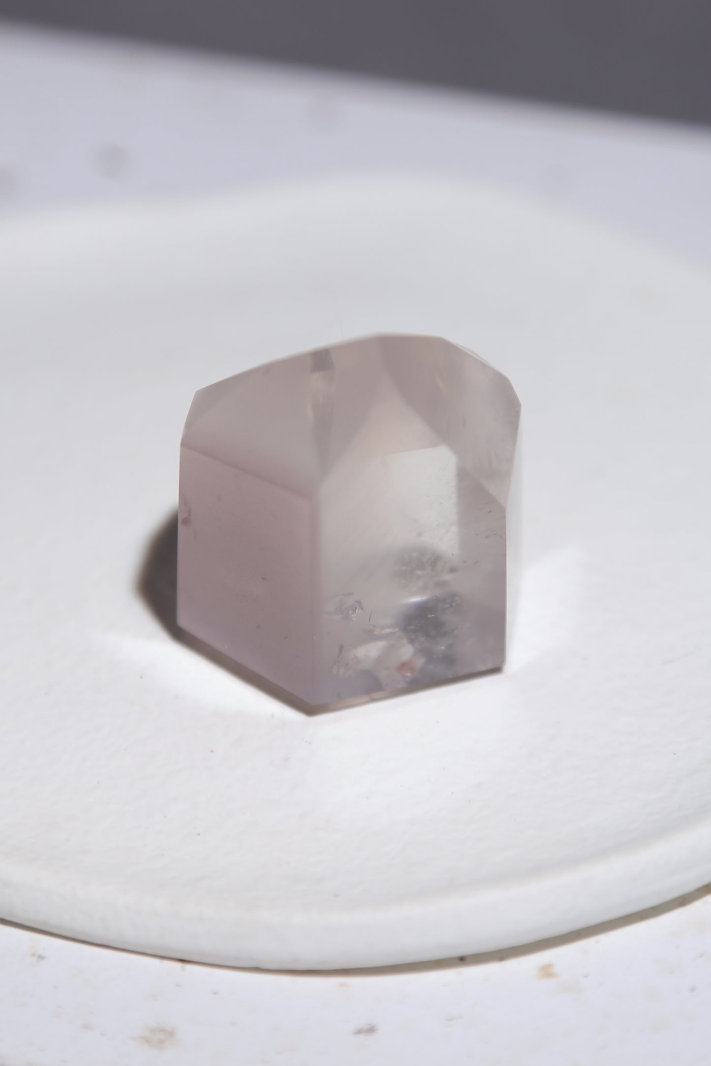 Pink Lithium Quartz Tower