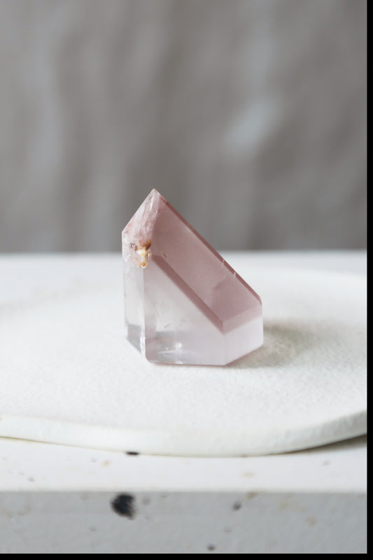 Pink Lithium Quartz Tower