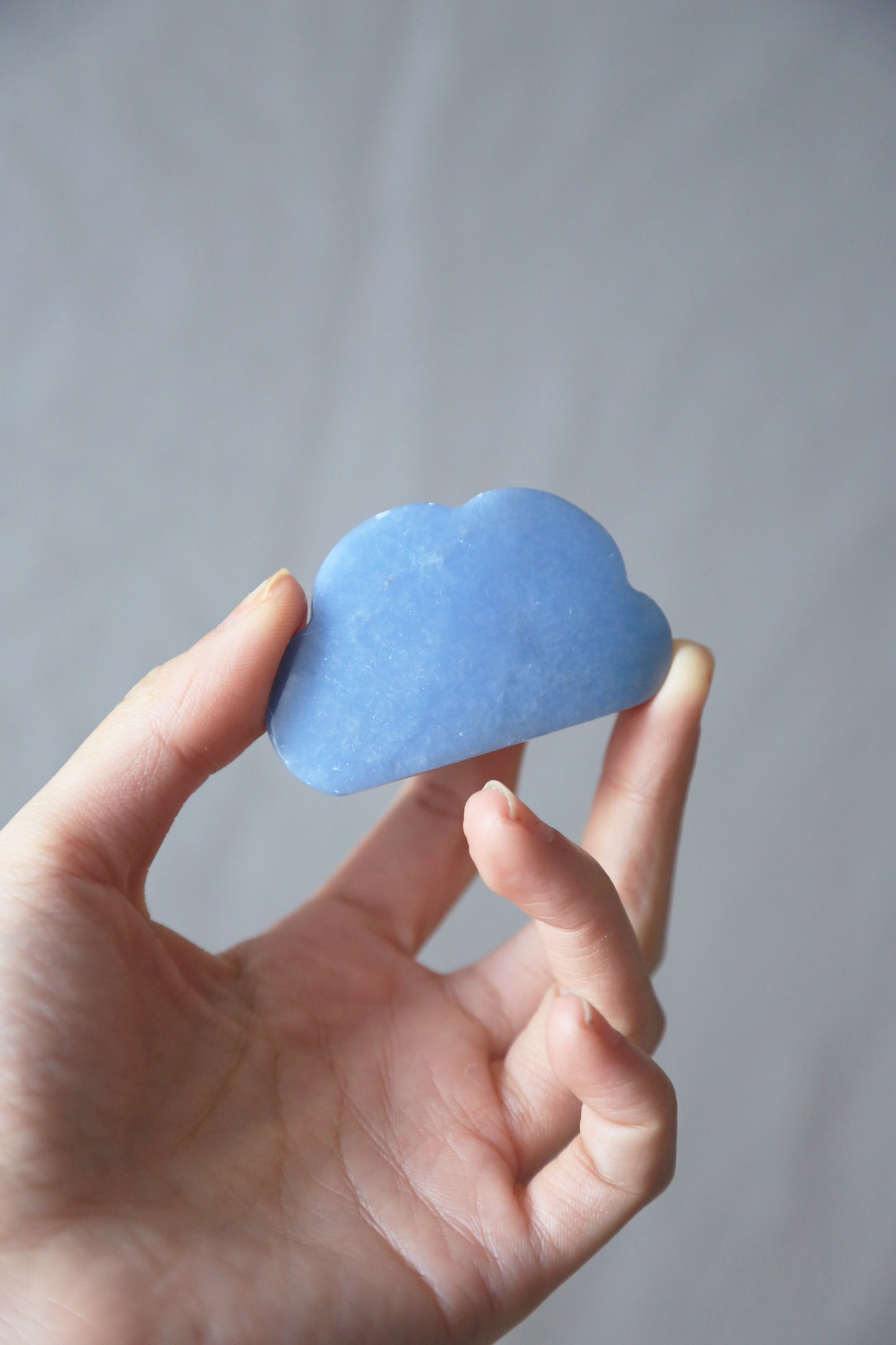 Angelite carved cloud