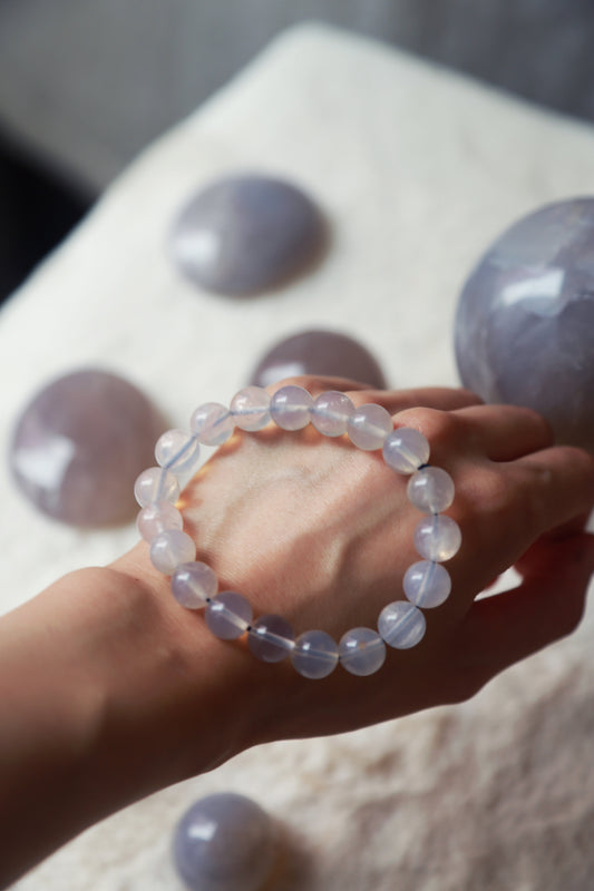 Blue Rose Quartz Bracelet