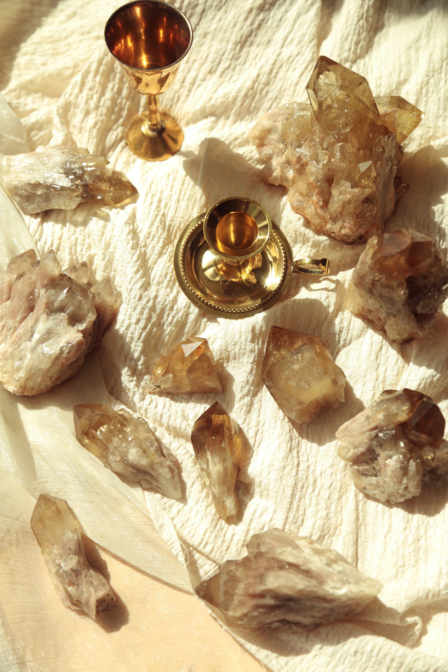 Congo Citrine Cathedral Cluster