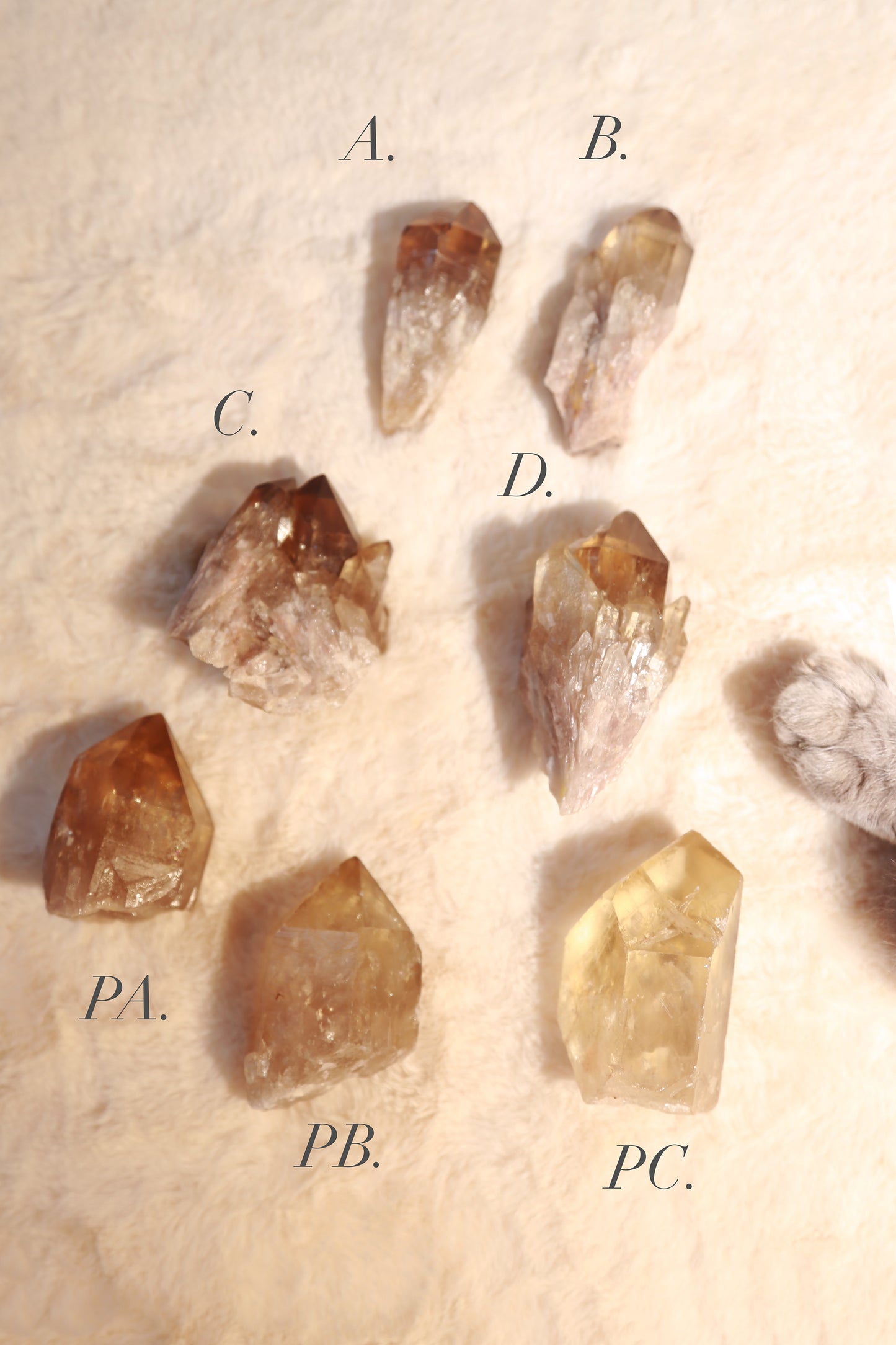 Congo Citrine Cathedral Cluster