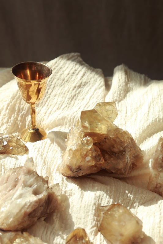 Congo Citrine Cathedral Cluster