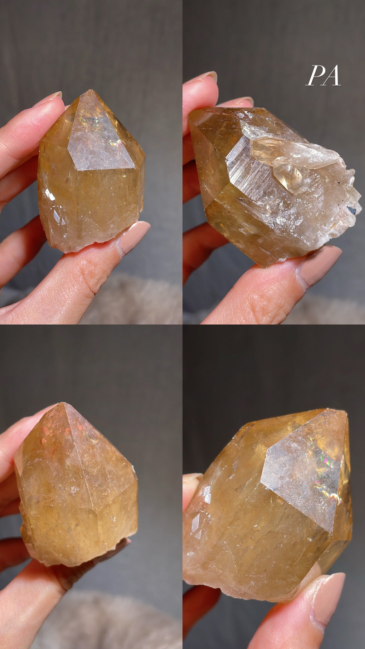 Congo Citrine Cathedral Cluster