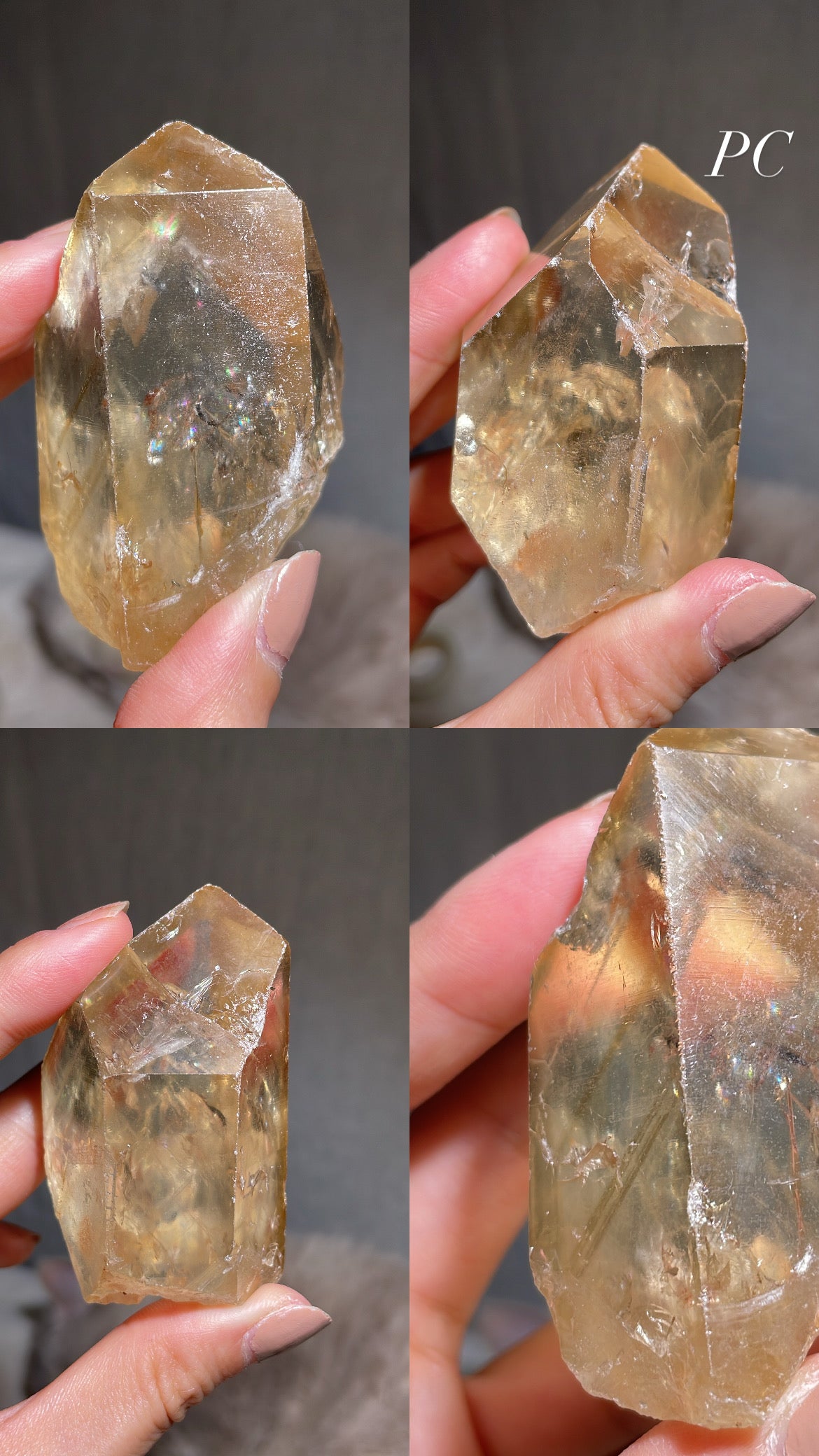 Congo Citrine Cathedral Cluster
