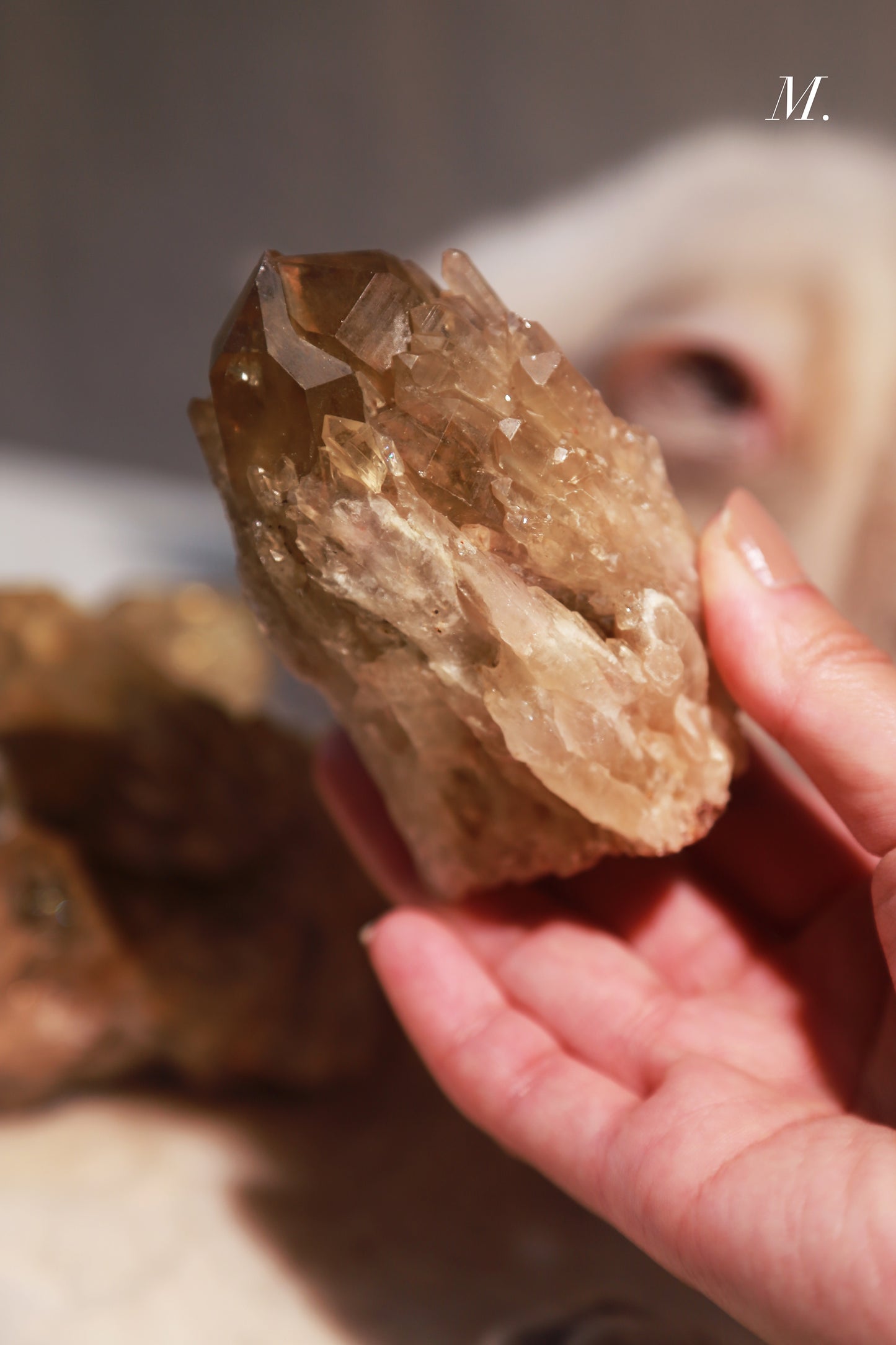 Congo Citrine Cathedral Cluster