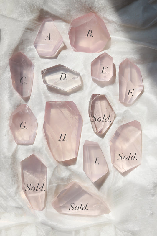 Mozambique Rose Quartz Freeform