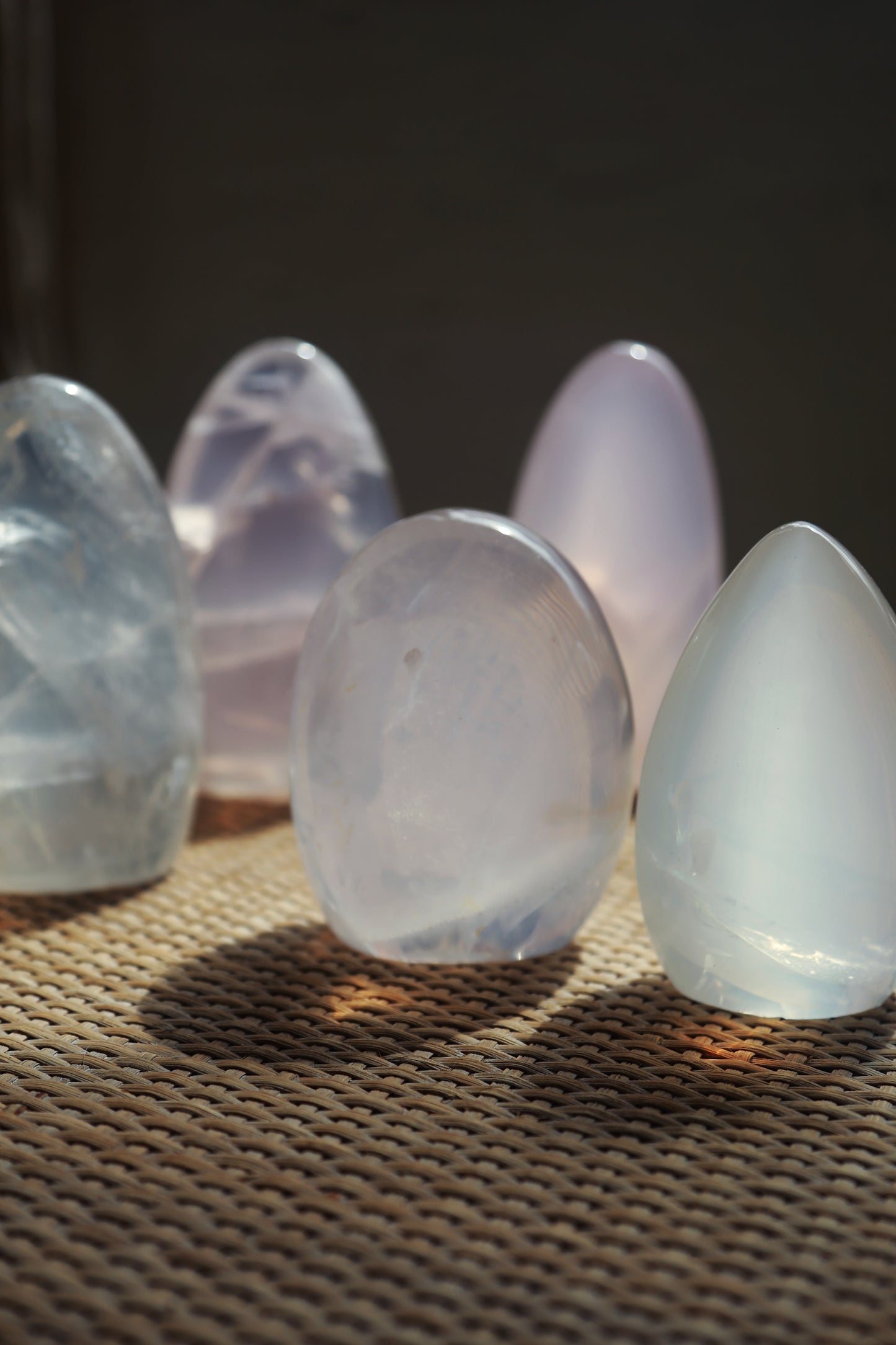 Rose Girasol/Girasol Quartz Freeform