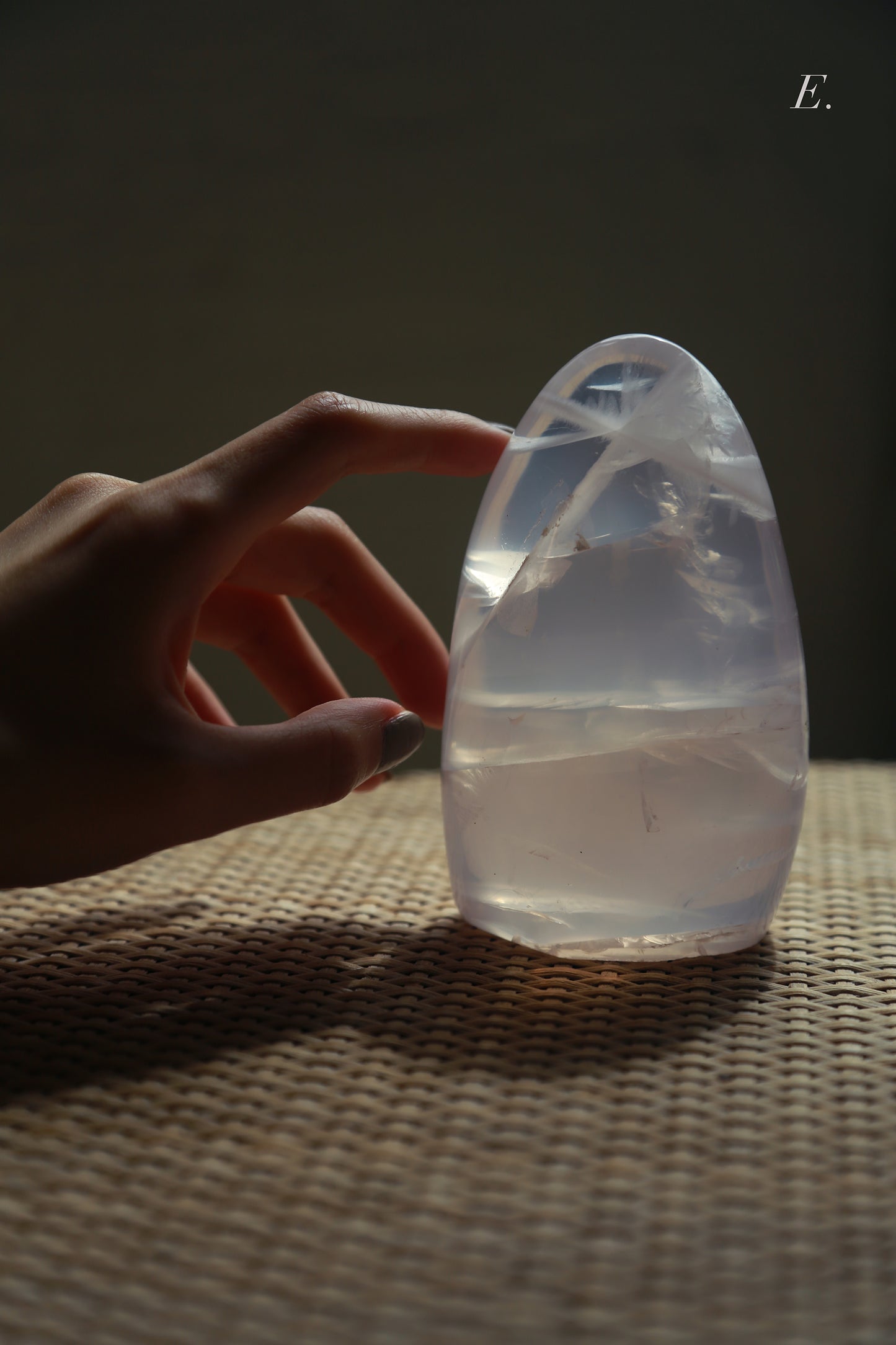 Rose Girasol/Girasol Quartz Freeform