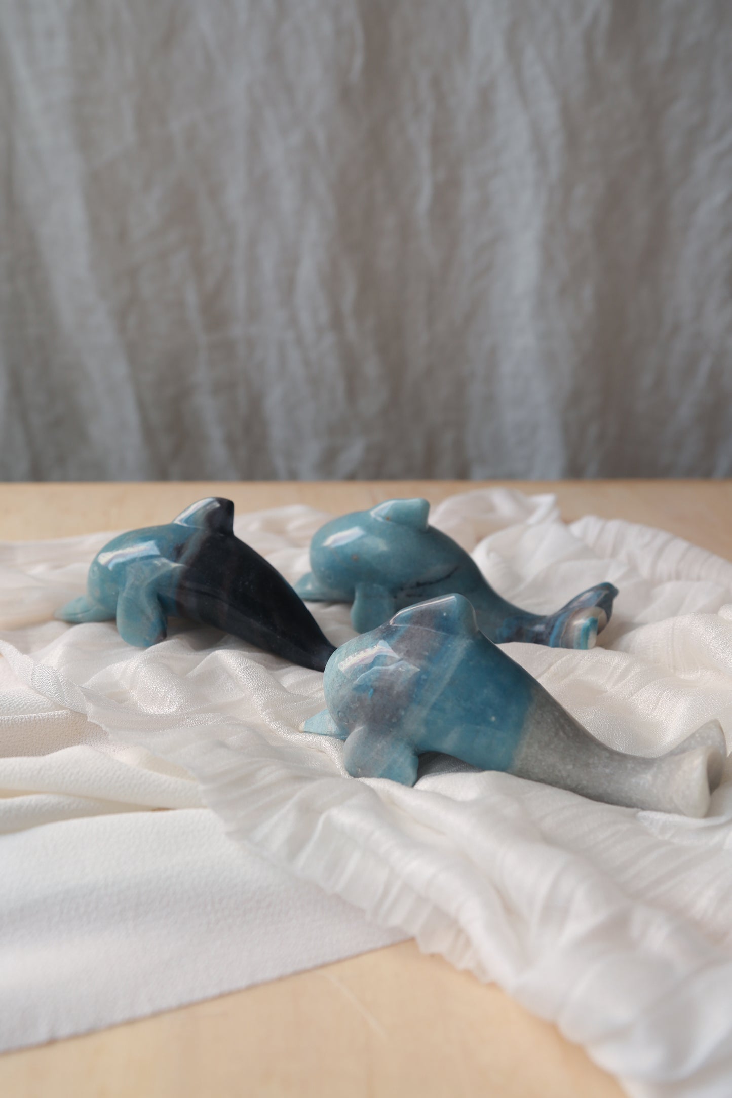 Trolleite Carved Dolphin