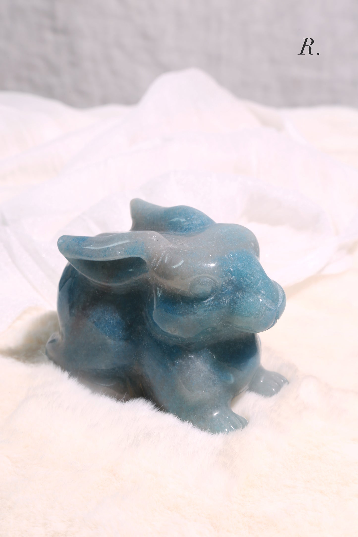 Trolleite Carved Rabbit