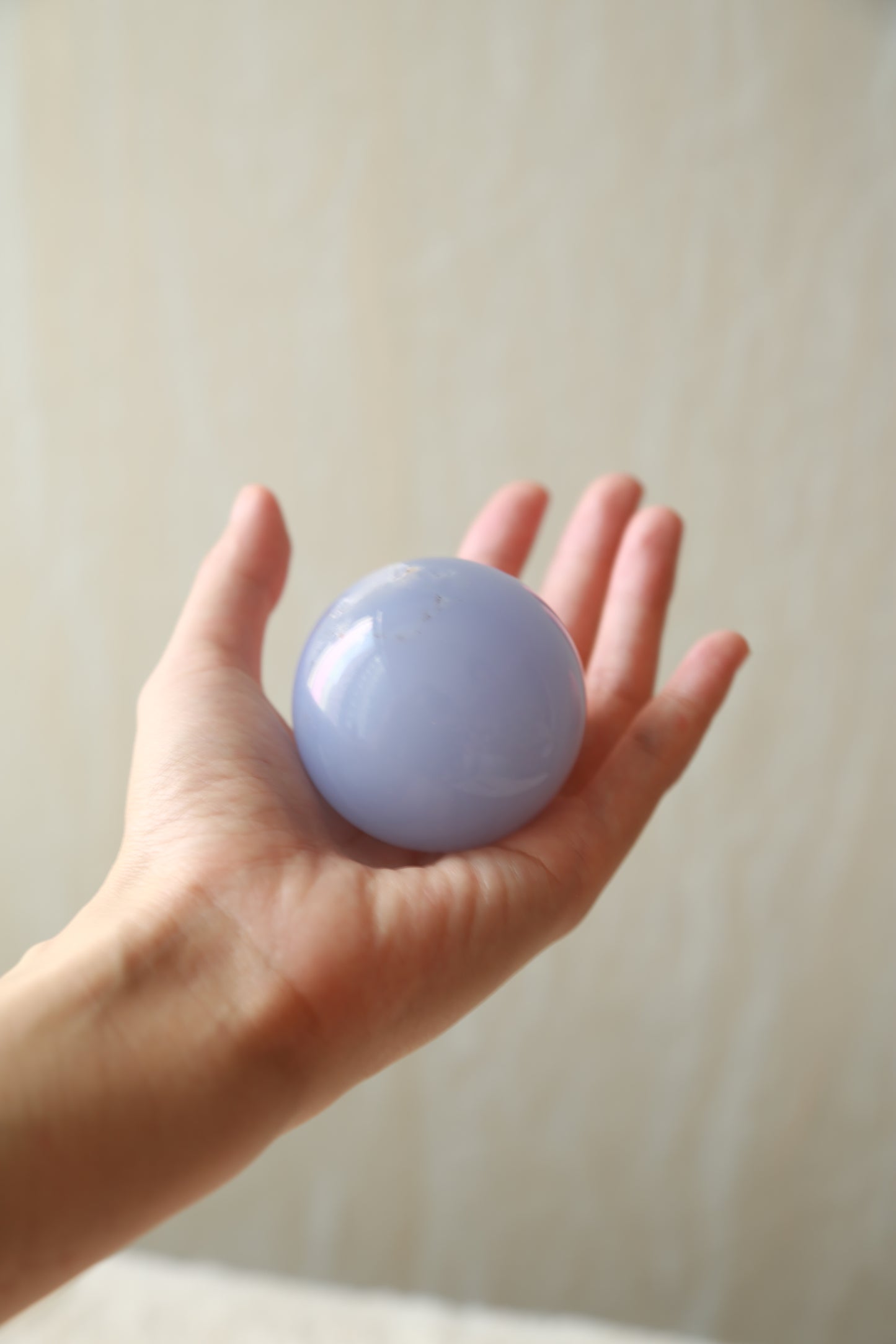 Blue Chalcedony Sphere