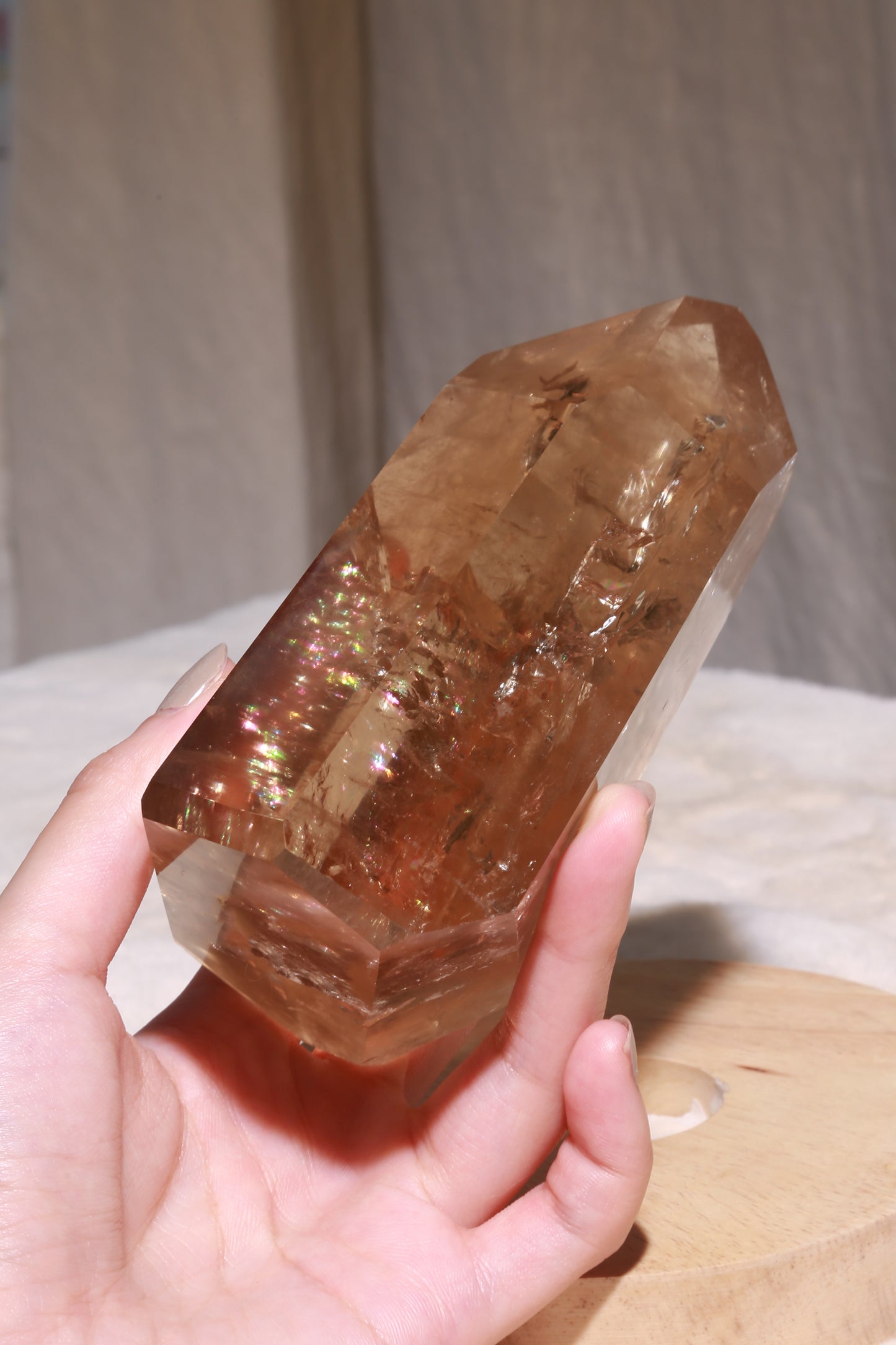 High Quality Citrine Tower