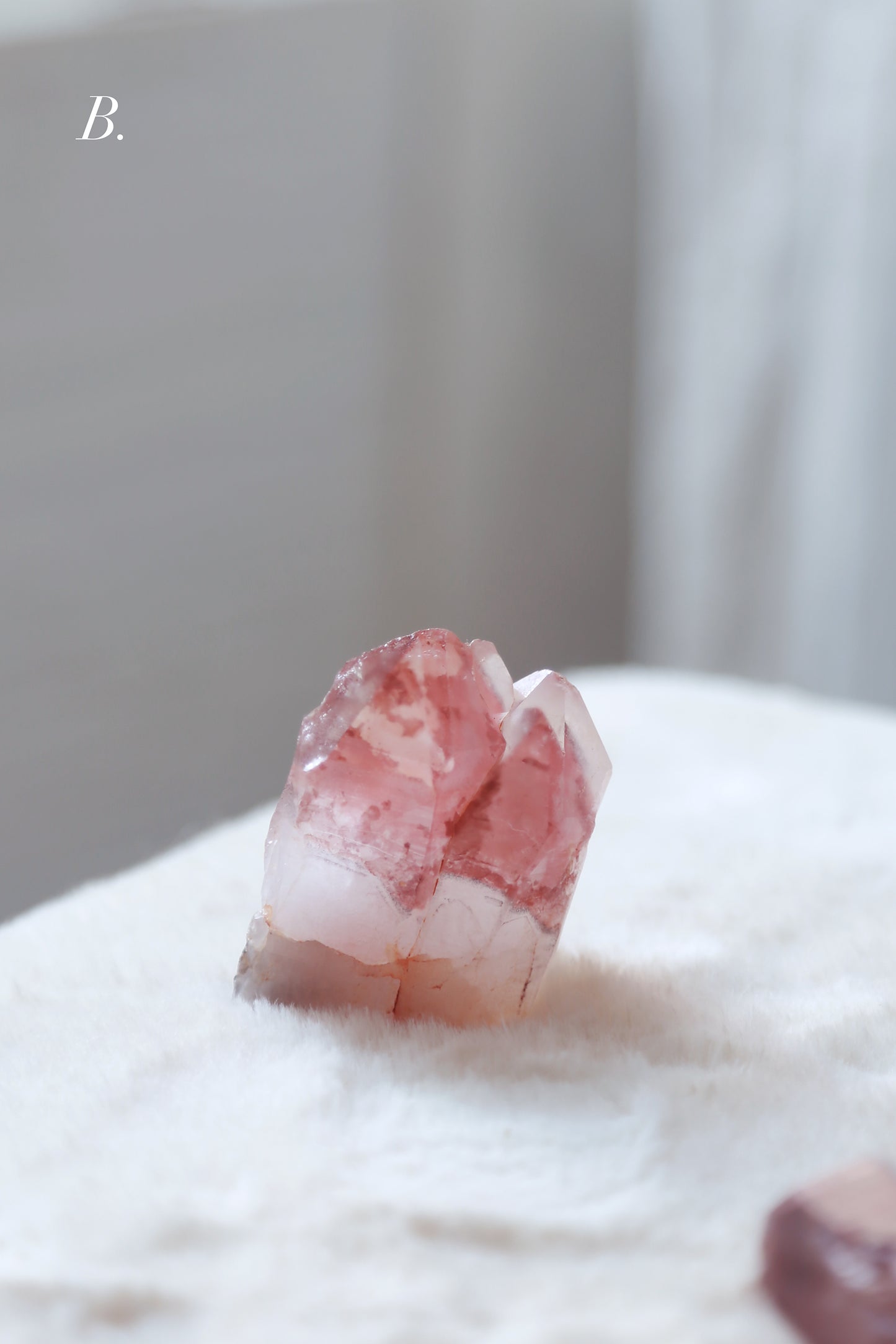 Congo Oxblood Red Quartz Cluster