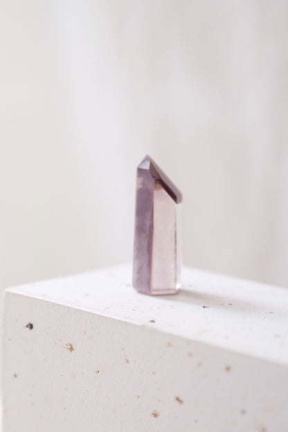 Pink Lithium Smoky Quartz Tower