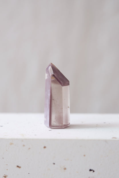Pink Lithium Smoky Quartz Tower