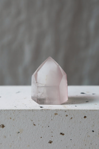 Pink Lithium Quartz Tower
