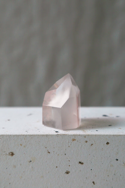 Pink Lithium Quartz Tower