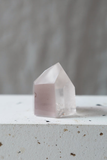 Pink Lithium Quartz Tower