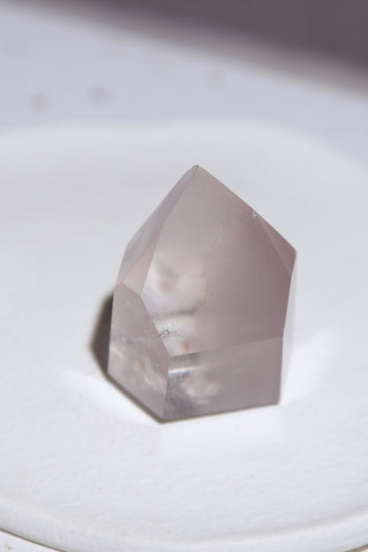 Pink Lithium Quartz Tower