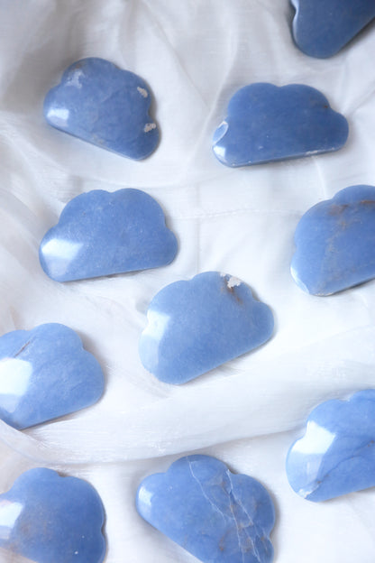 Angelite carved cloud