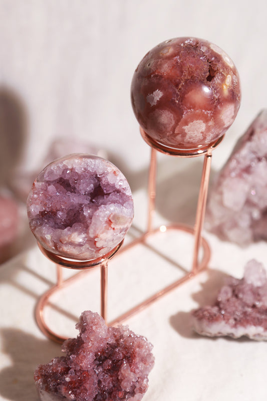 Argentina Pink Amethyst Sphere