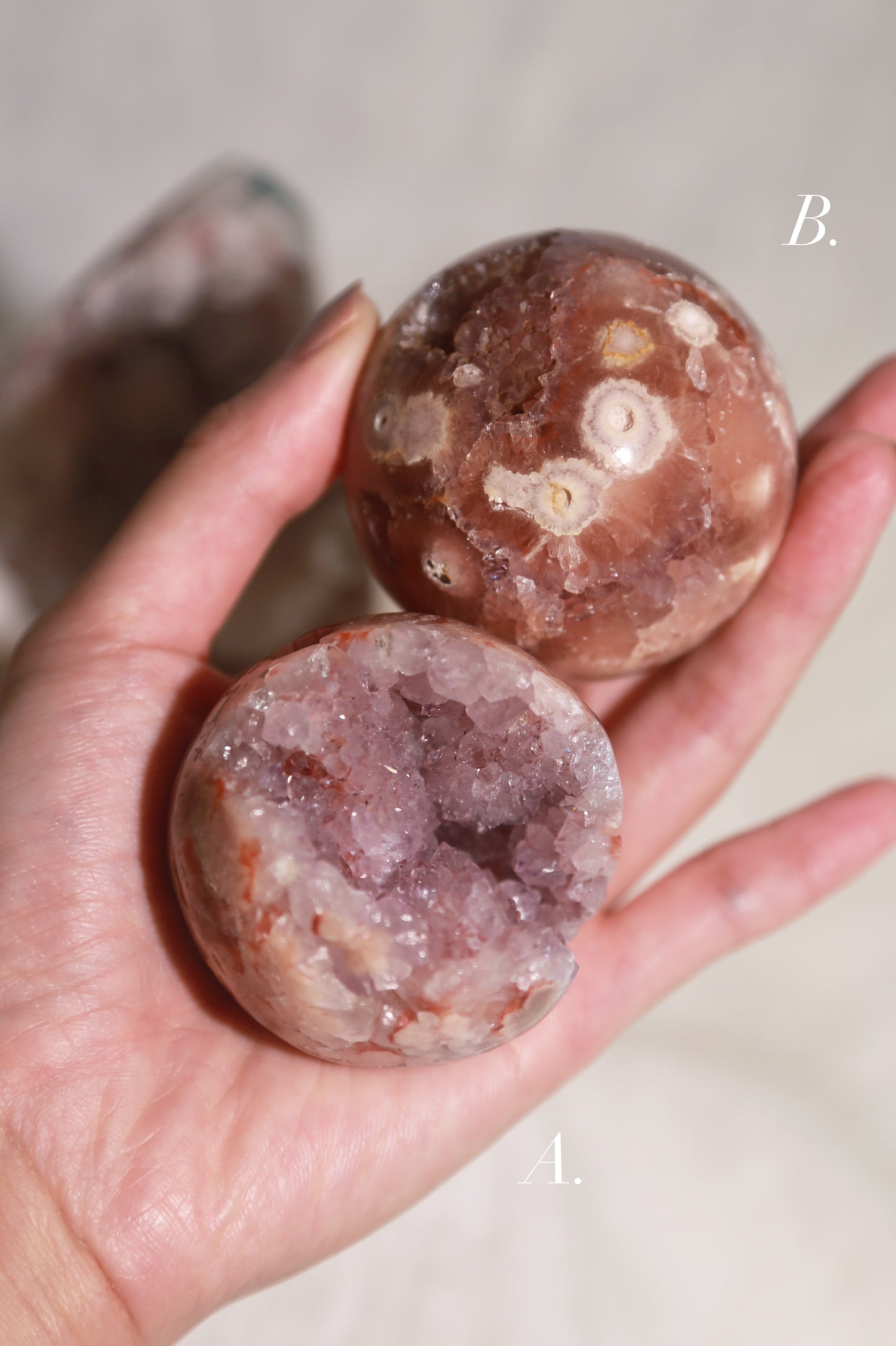 Argentina Pink Amethyst Sphere