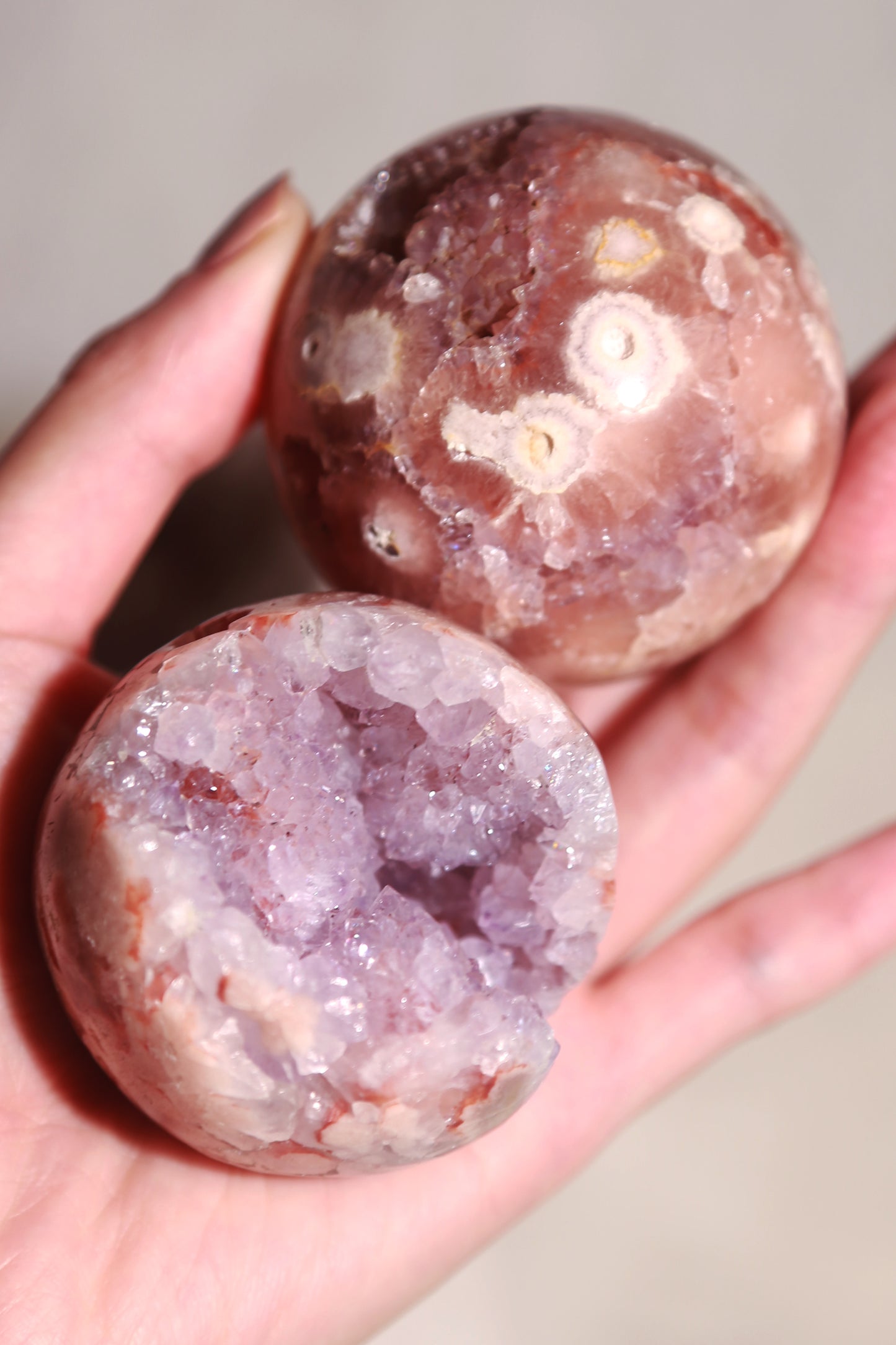 Argentina Pink Amethyst Sphere