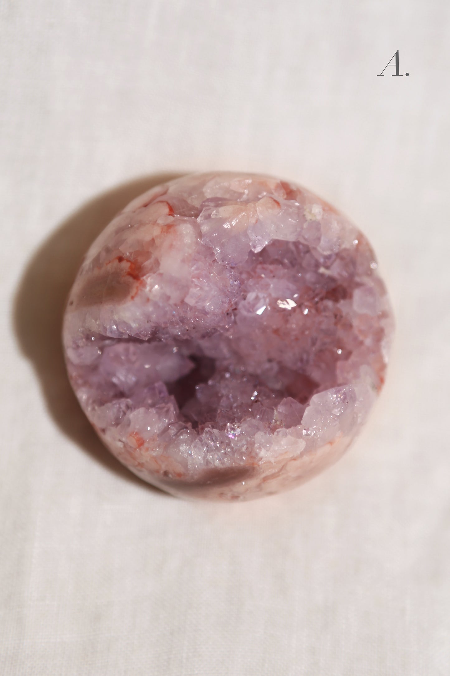 Argentina Pink Amethyst Sphere