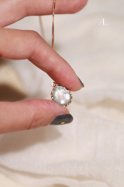 Bi-Coloured Watermelon Tourmaline Necklace