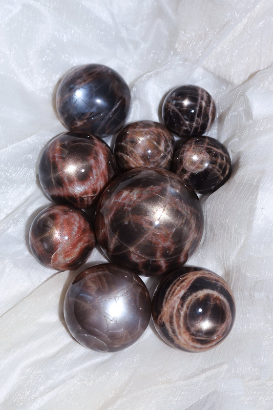 Black Sunstone Sphere
