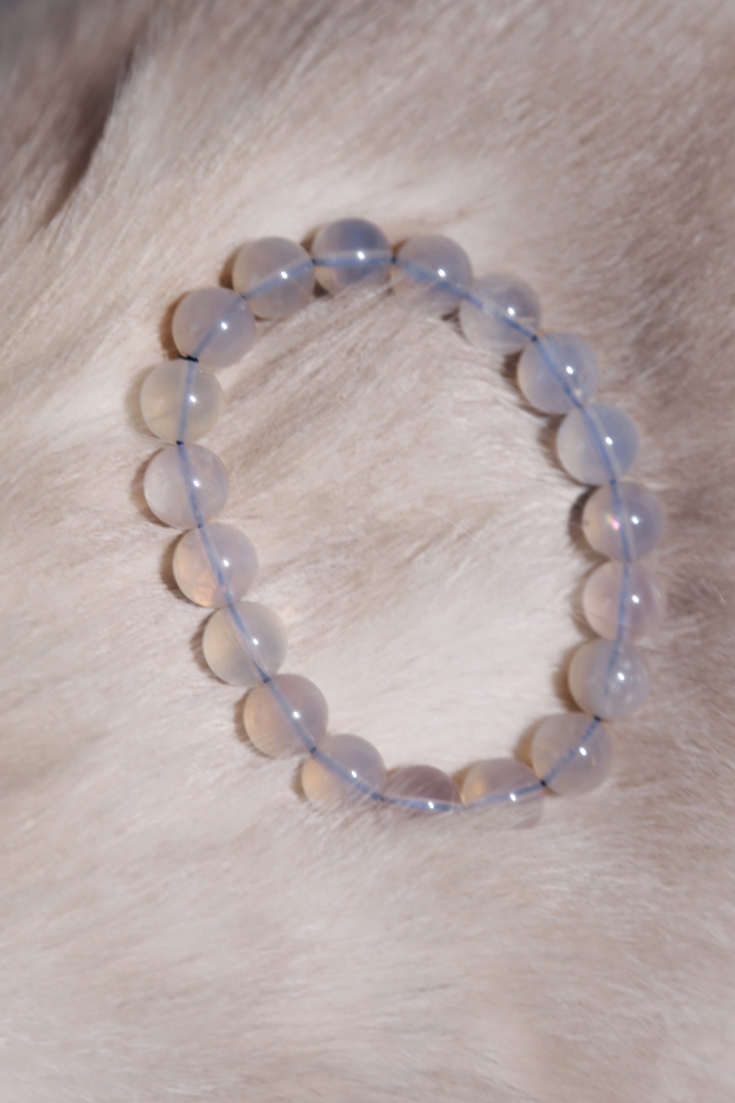 Blue Rose Quartz Bracelet