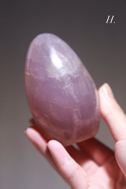 Blue Rose Quartz Freeform