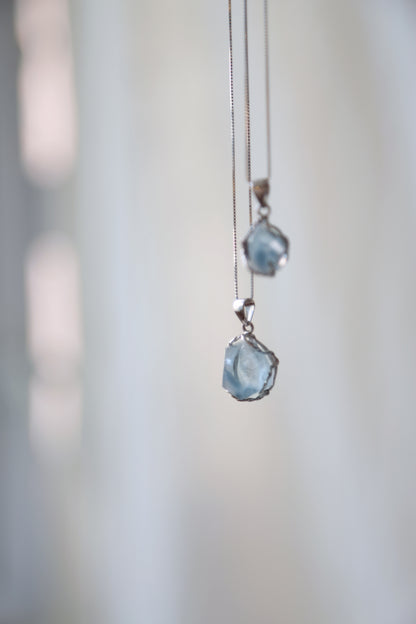 Blue Tara Quartz Necklace
