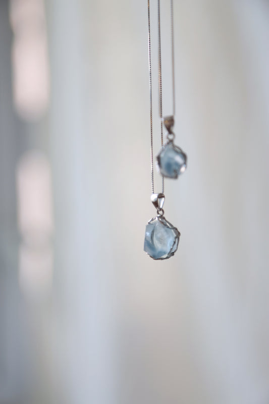 Blue Tara Quartz Necklace
