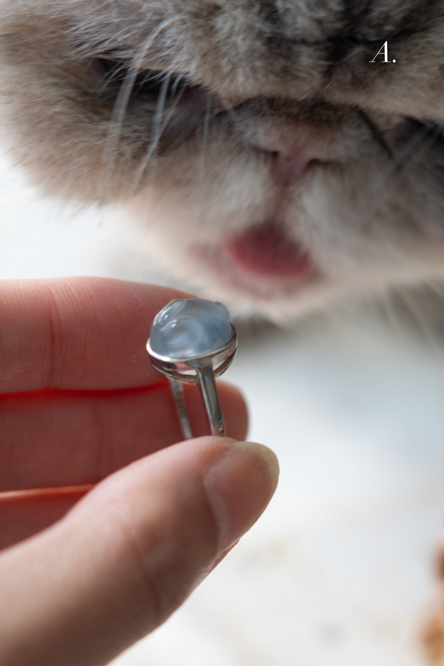 Blue Tara Quartz Ring