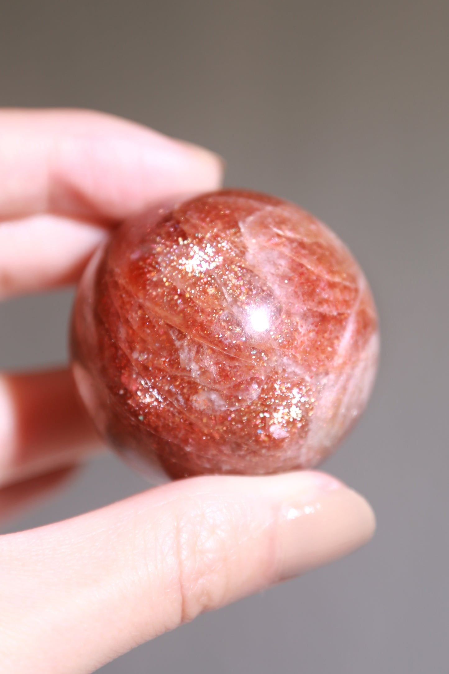 Confetti Sunstone Sphere