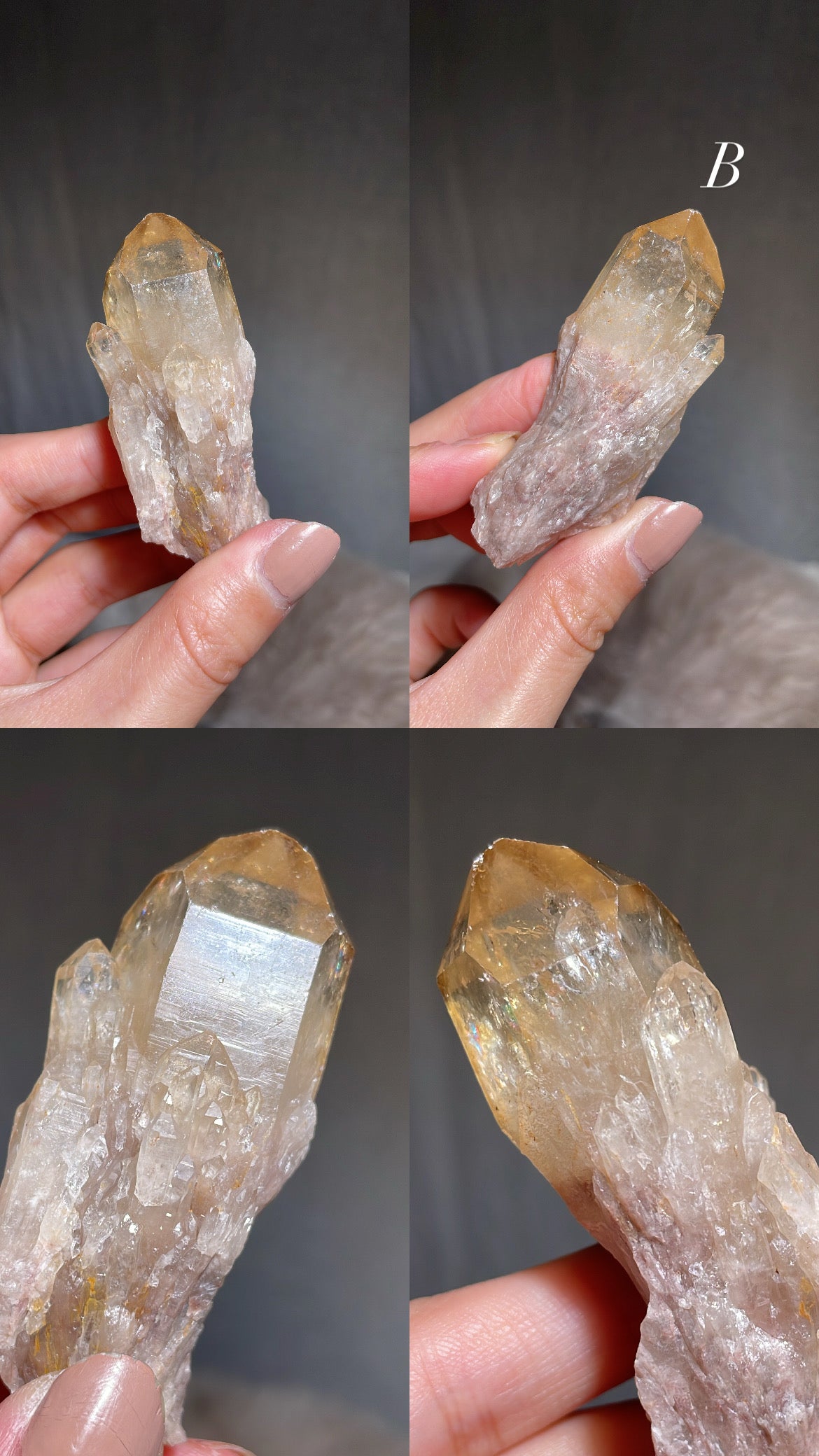 Congo Citrine Cathedral Cluster