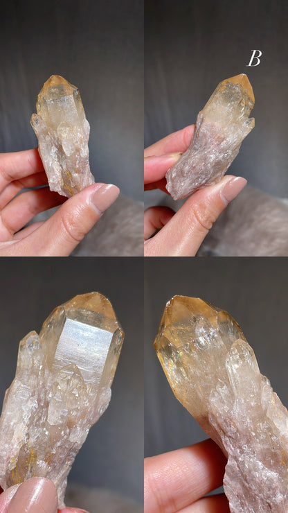 Congo Citrine Cathedral Cluster