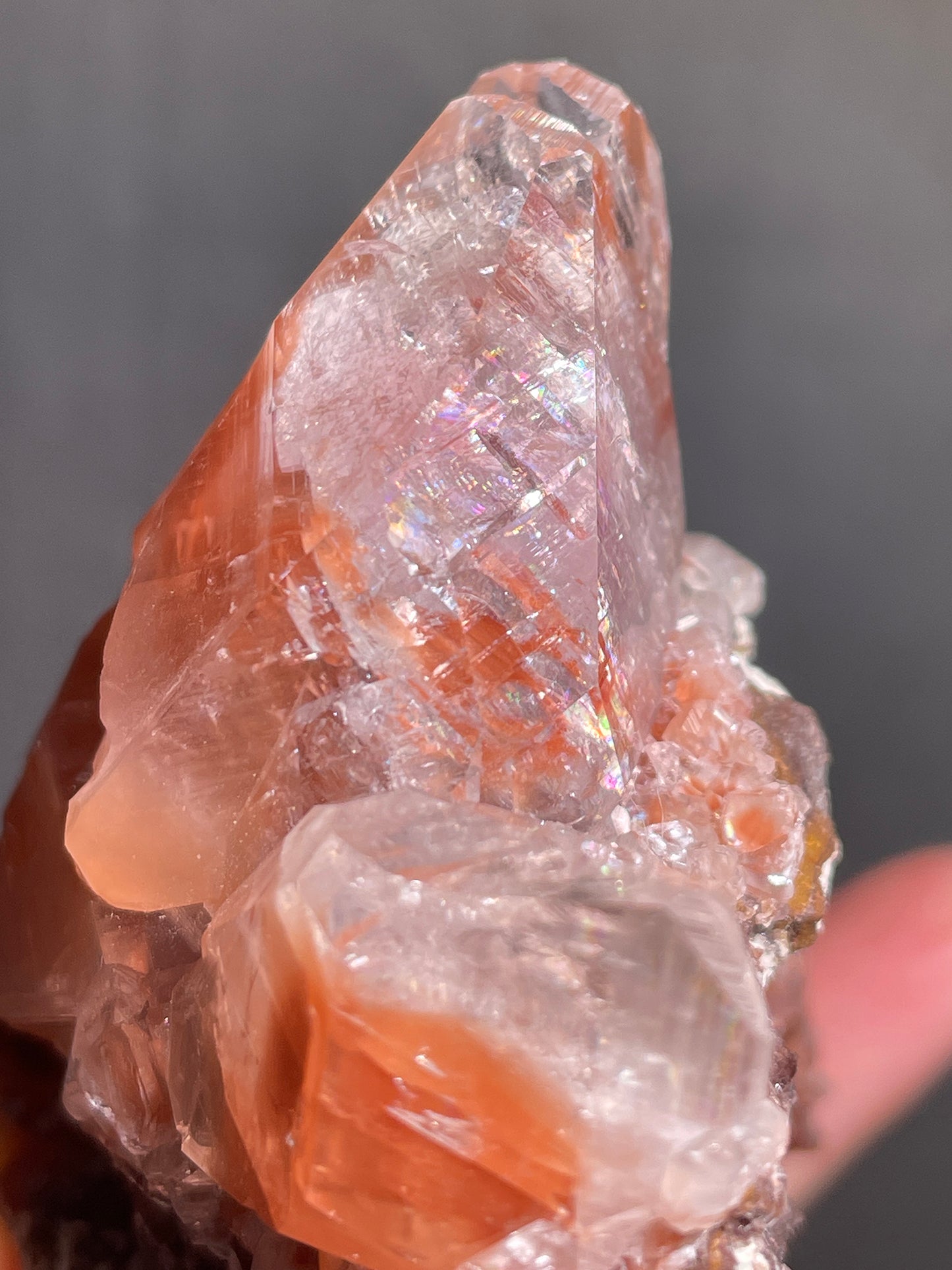 Daye Diamond Red Calcite Specimen