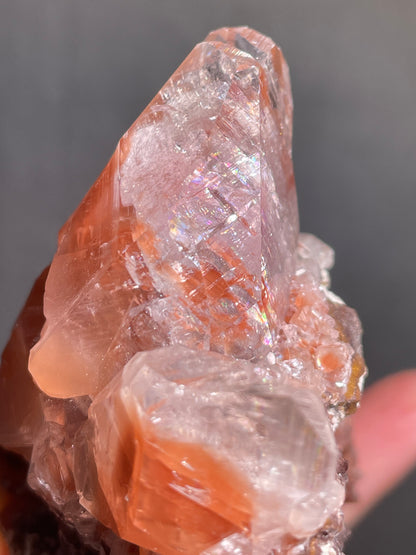 Daye Diamond Red Calcite Specimen