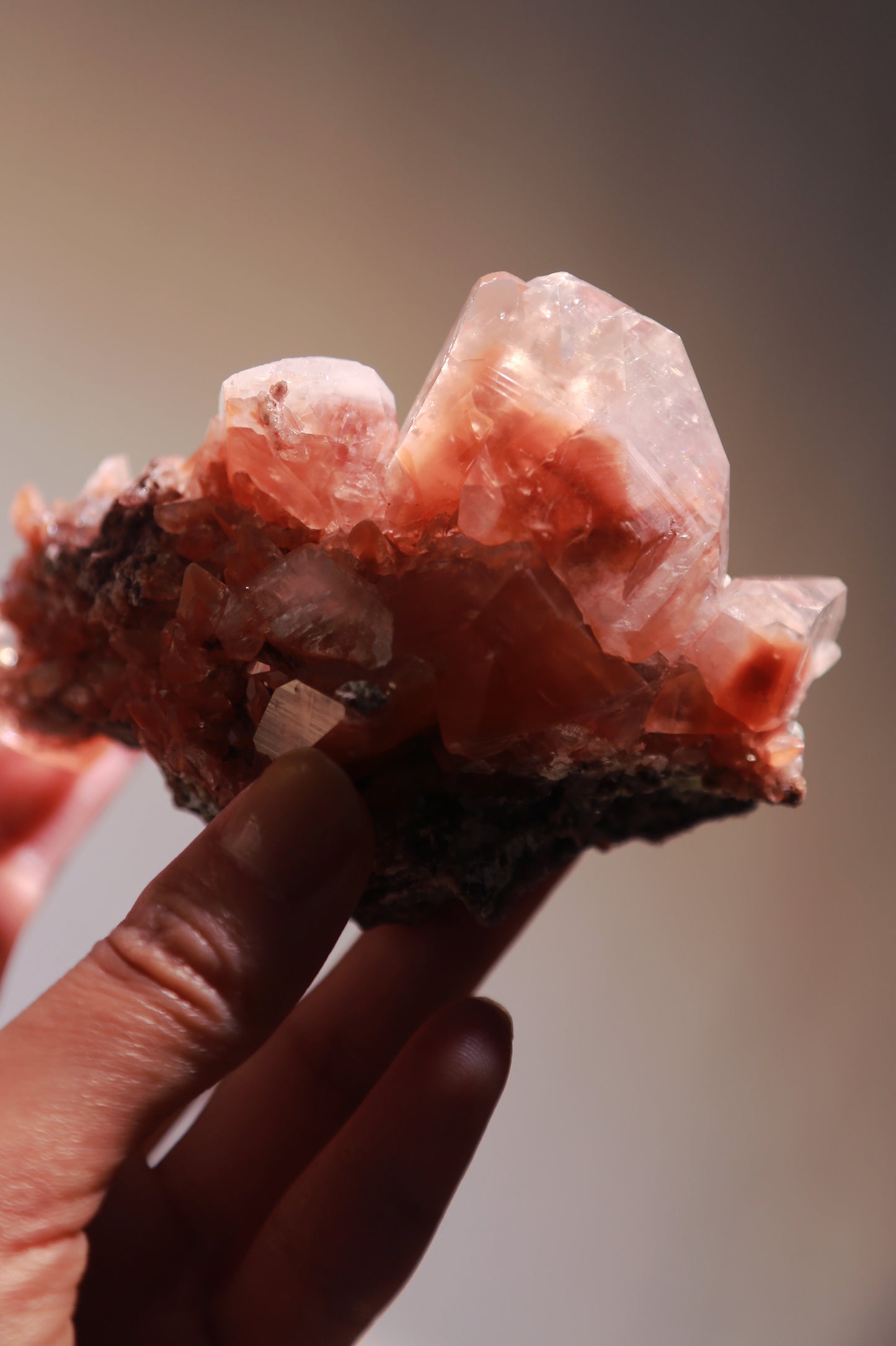 Daye Diamond Red Calcite Specimen