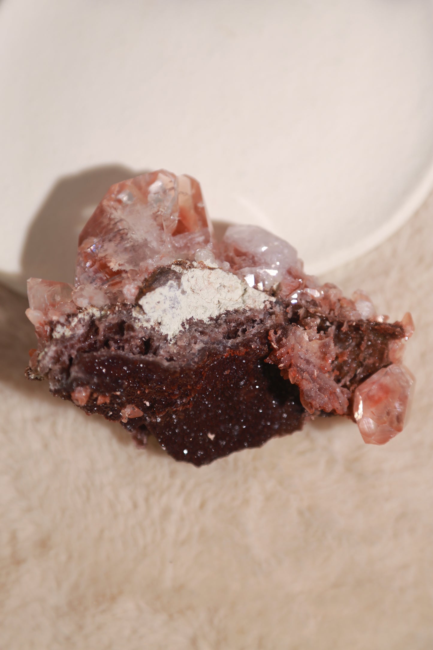 Daye Diamond Red Calcite Specimen
