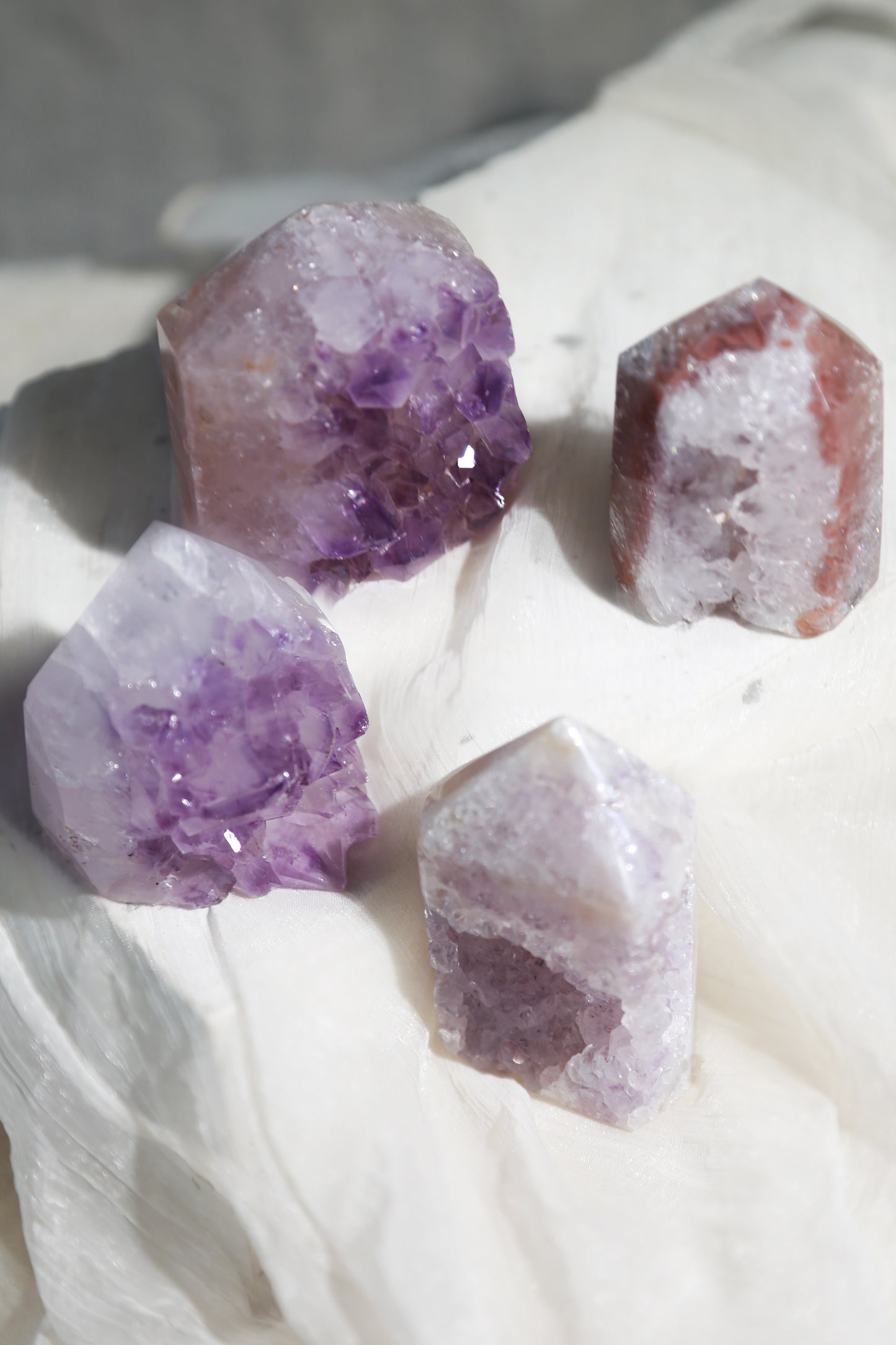Druzy Rainbow Amethyst Tower