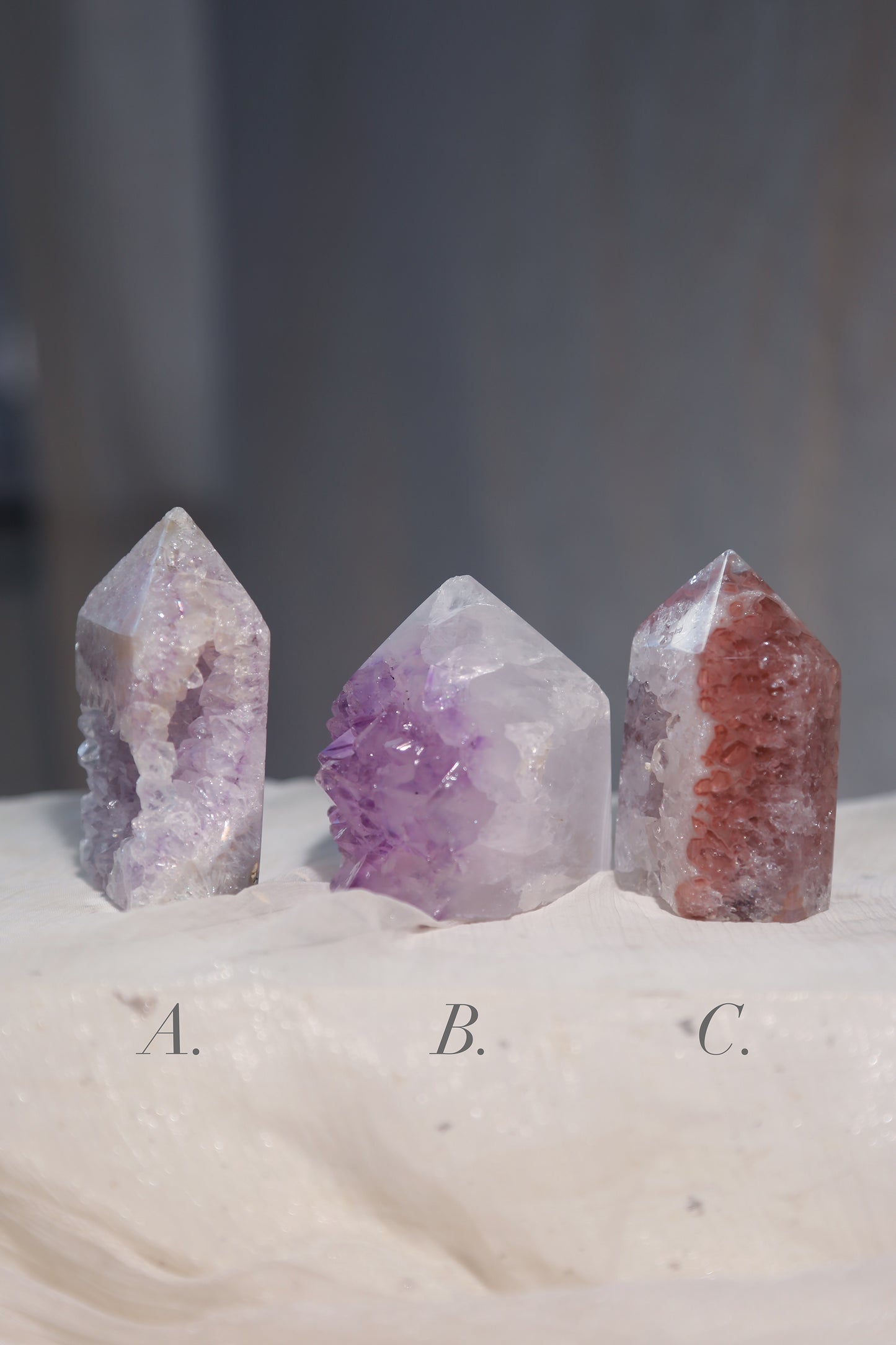 Druzy Rainbow Amethyst Tower