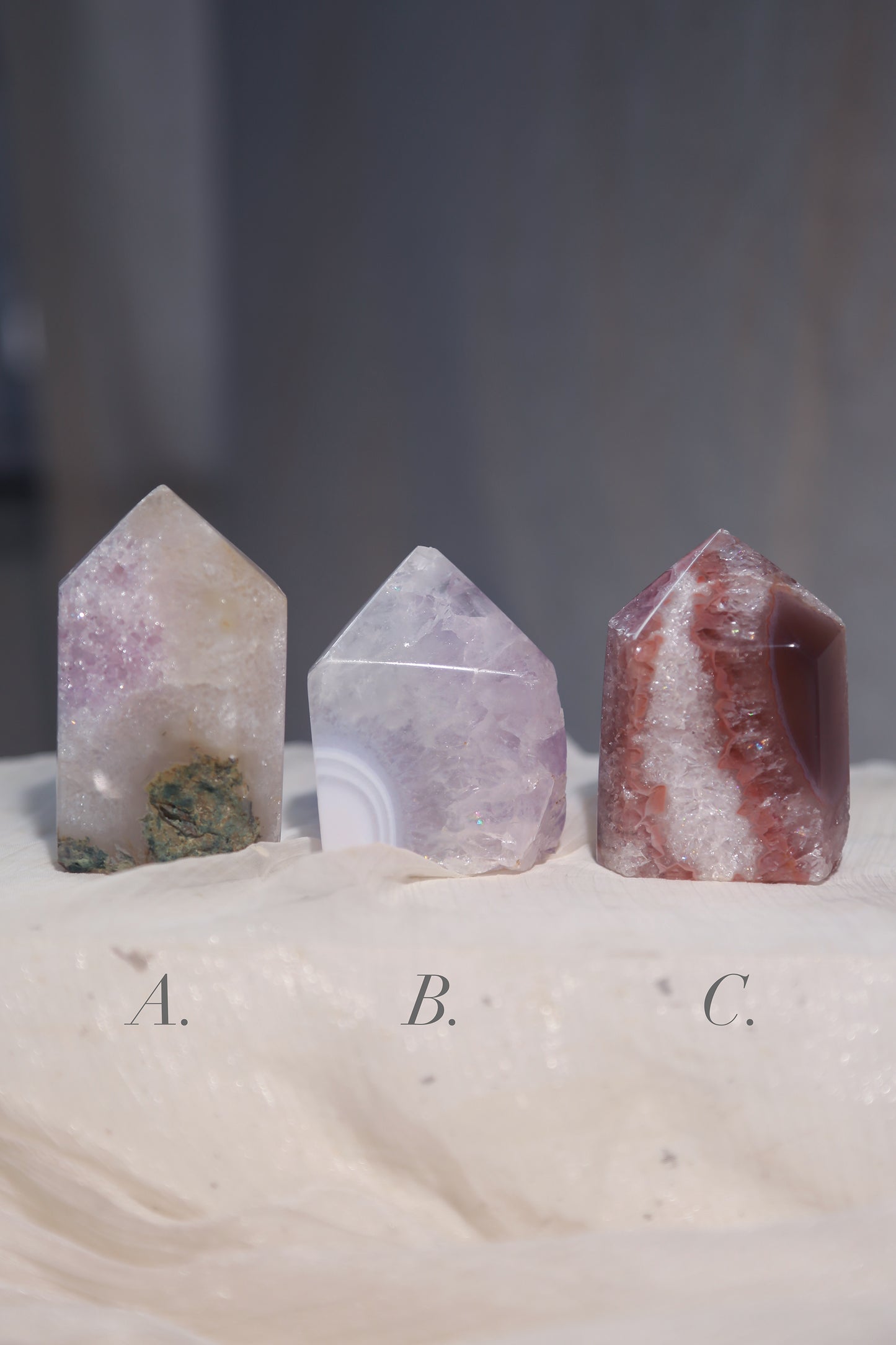 Druzy Rainbow Amethyst Tower