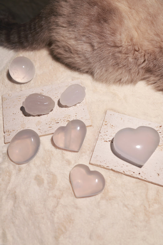 Girasol Quartz Assorted Carvings