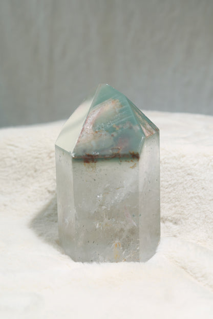 Jumbo Green Lithium Quartz Tower